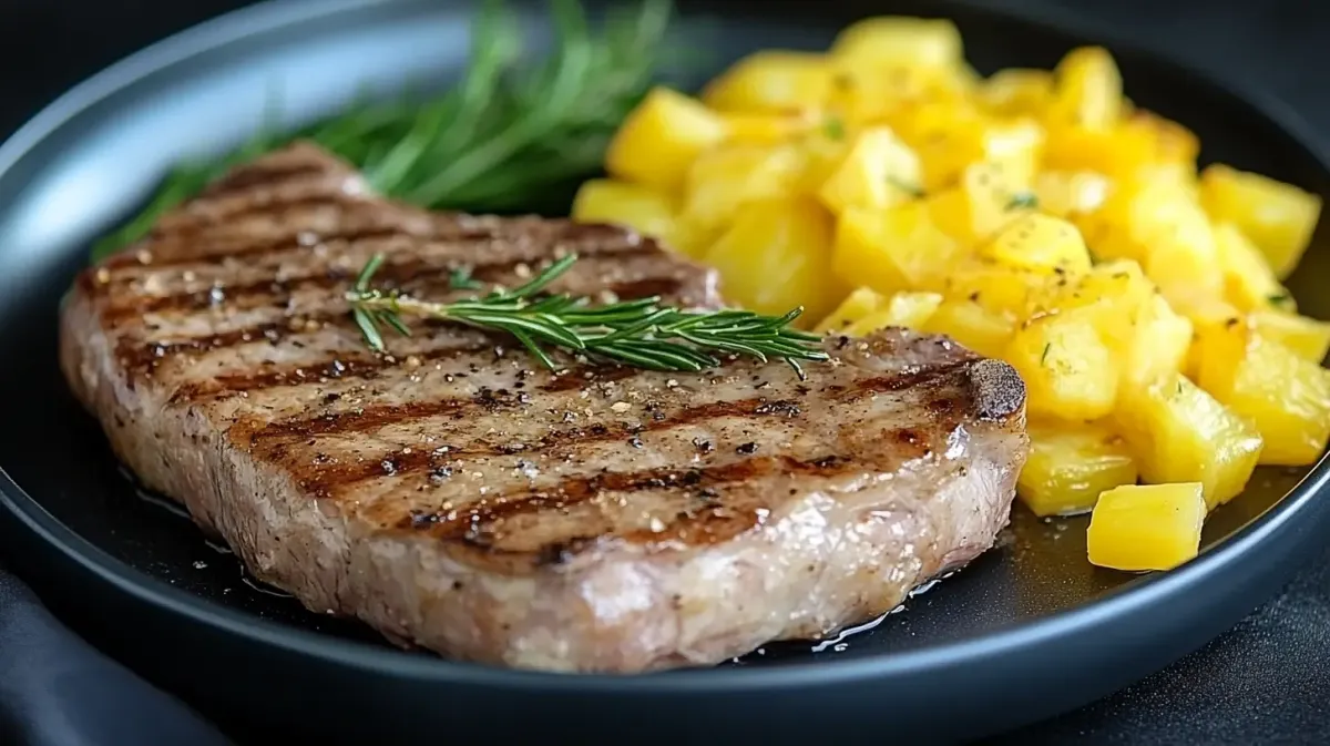 Gluten-Free Pork Chops with Coconut Aminos and Cabbage