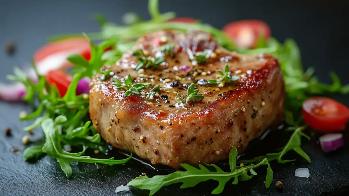 Baked Pork Chops with Cumin and Mustard Seed