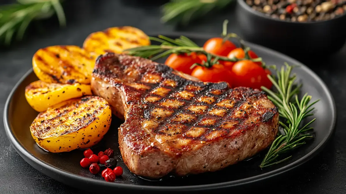 Fat in Stuffed Pork Chops with Cheese