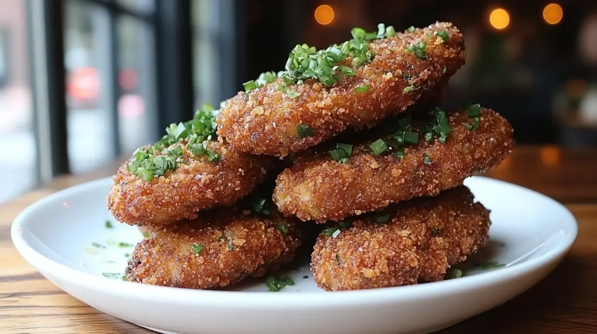 How to Fry Pork Chops with Seasoned Cornmeal Coating