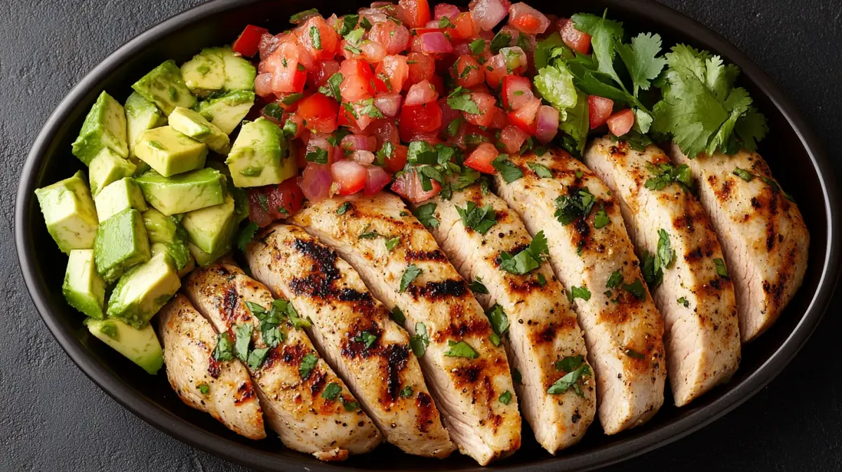 Mexican Pork Chops with Avocado and Pico de Gallo