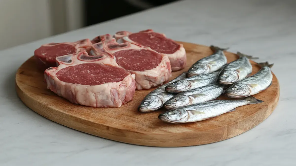 Pork Chops vs Sardines Calcium and Omega-3s Compared