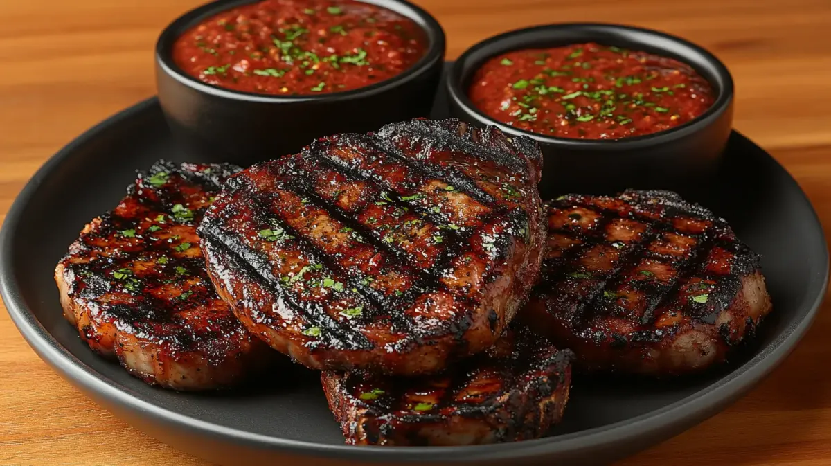 Tinga-Inspired Pork Chops with Smoky Tomato Sauce