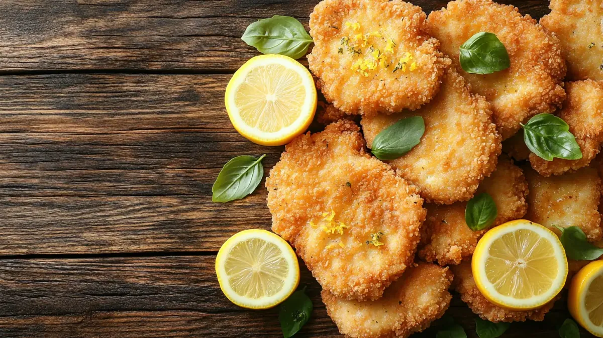 Baked Pork Chops with Italian Breadcrumbs and Lemon Zest