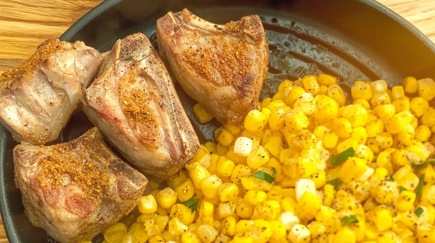 Air Fryer Pork Chops with Cajun Rub