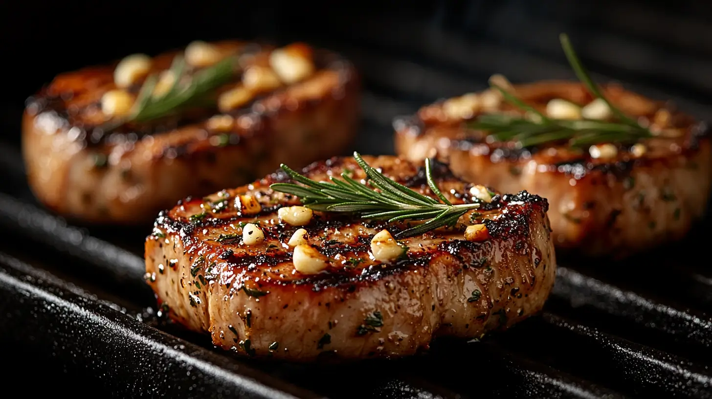 Grilled Boneless Pork Chop