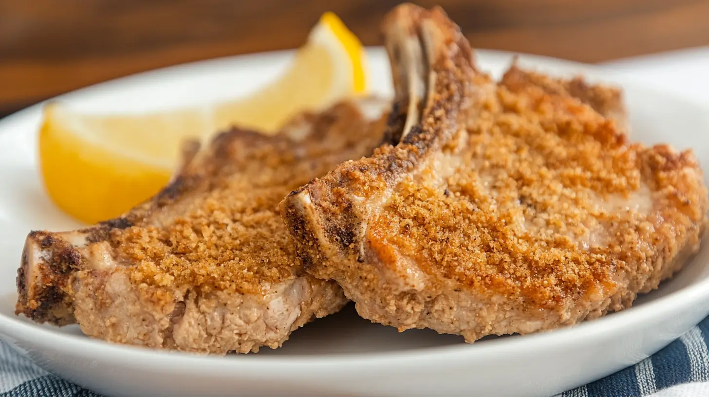 Quick, Crispy Air Fryer Pork Chops