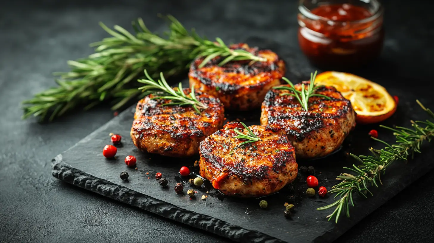 How to Air Fry Pork Chops with BBQ Sauce