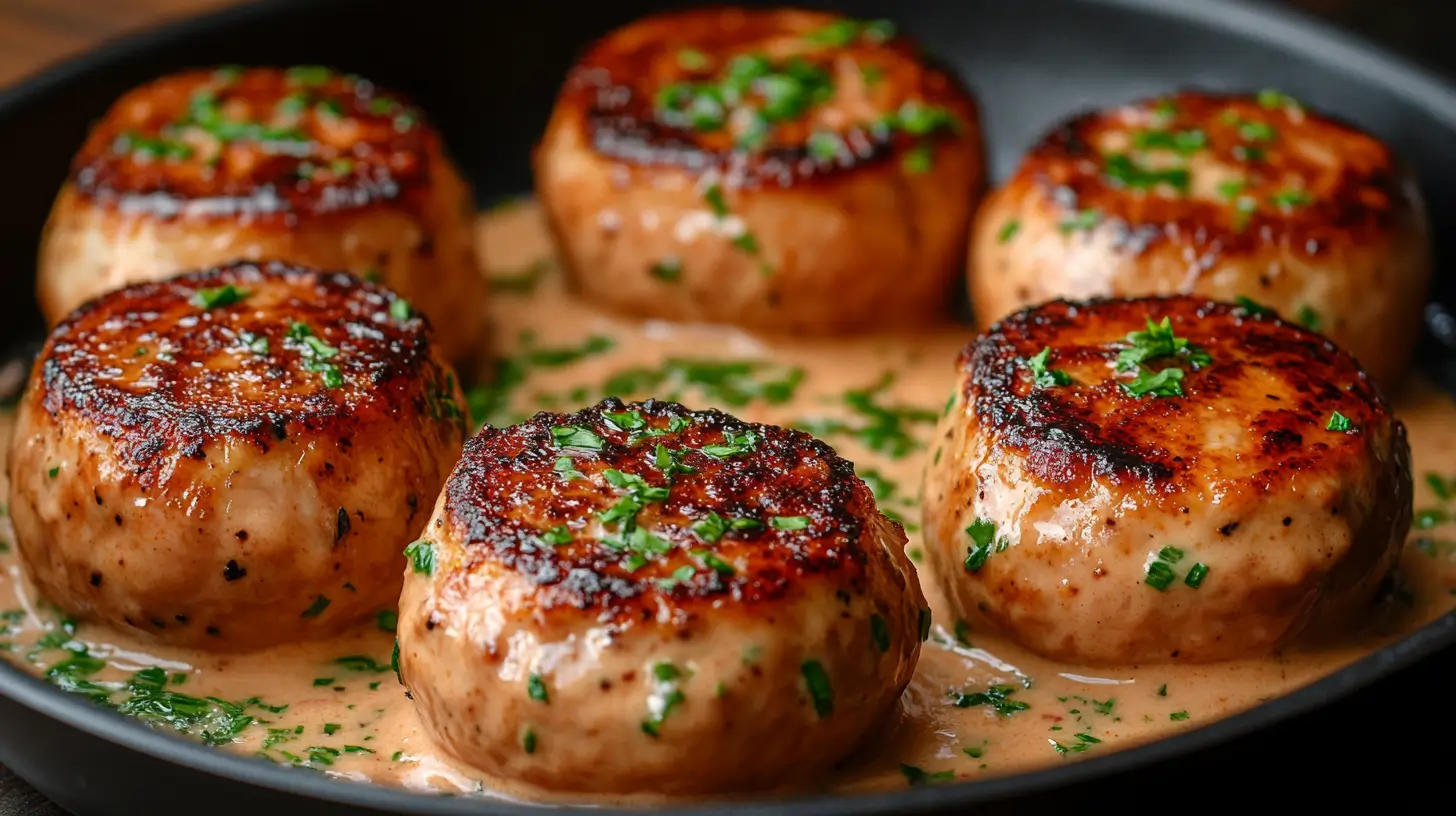 How to Fry Pork Chops with Creamy Gravy in the Same Pan