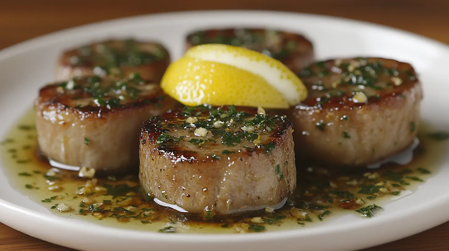 How to Fry Pork Chops with Lemon and Garlic