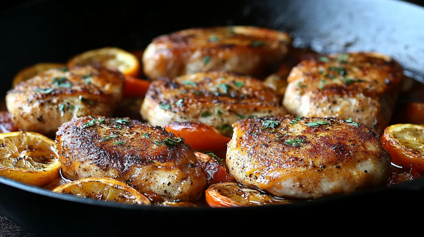 How to Shallow Fry Pork Chops in Cast Iron Skillet