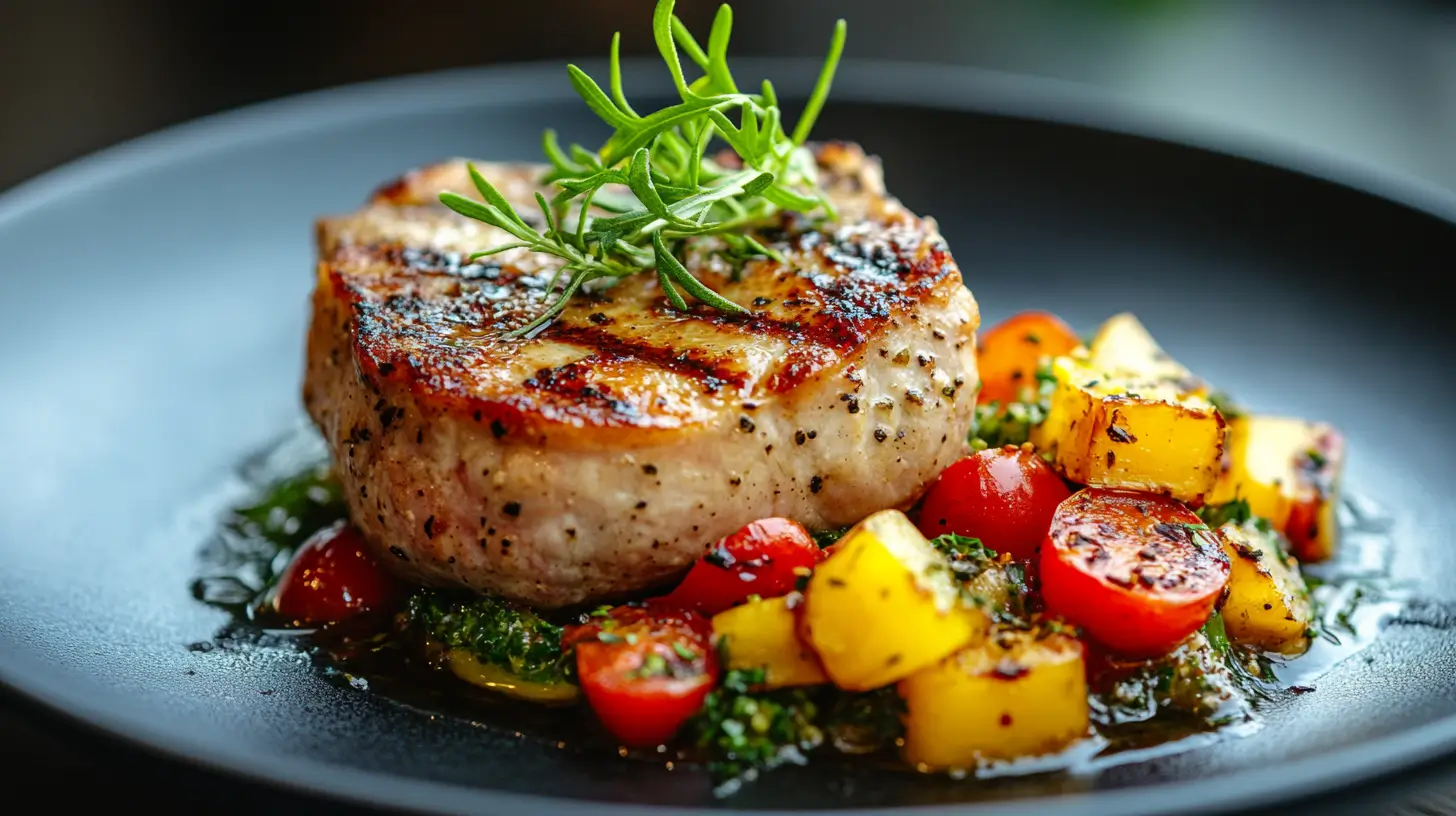 How to Slow Cook Bone-In Pork Chops with Vegetables