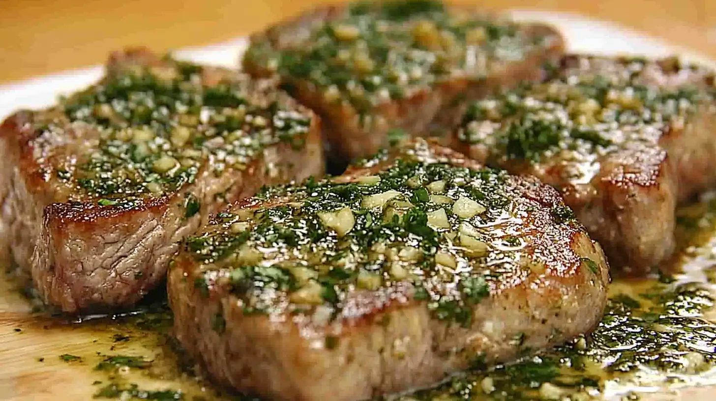 Indian-Style Pork Chops with Ginger Garlic Paste and Cilantro