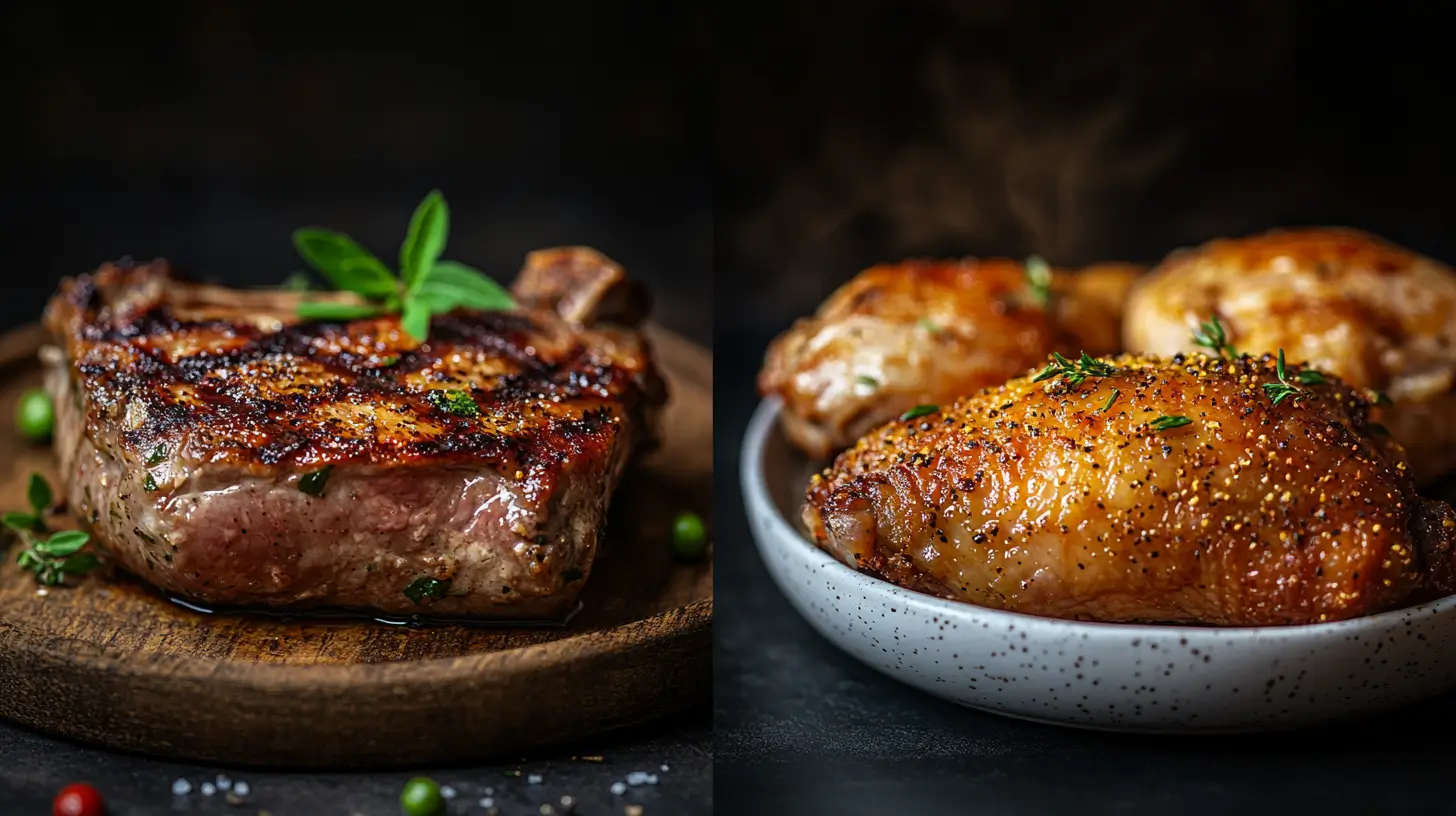 Pork Chops vs Chicken Thighs Which One Is Leaner