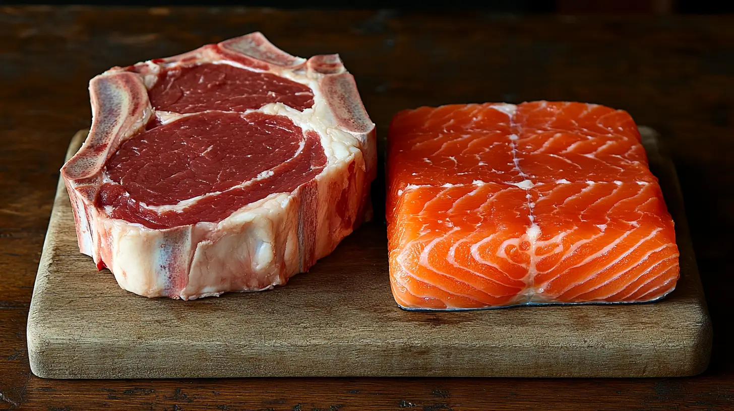 Pork Chops vs Salmon Heart Health and Omega-3s