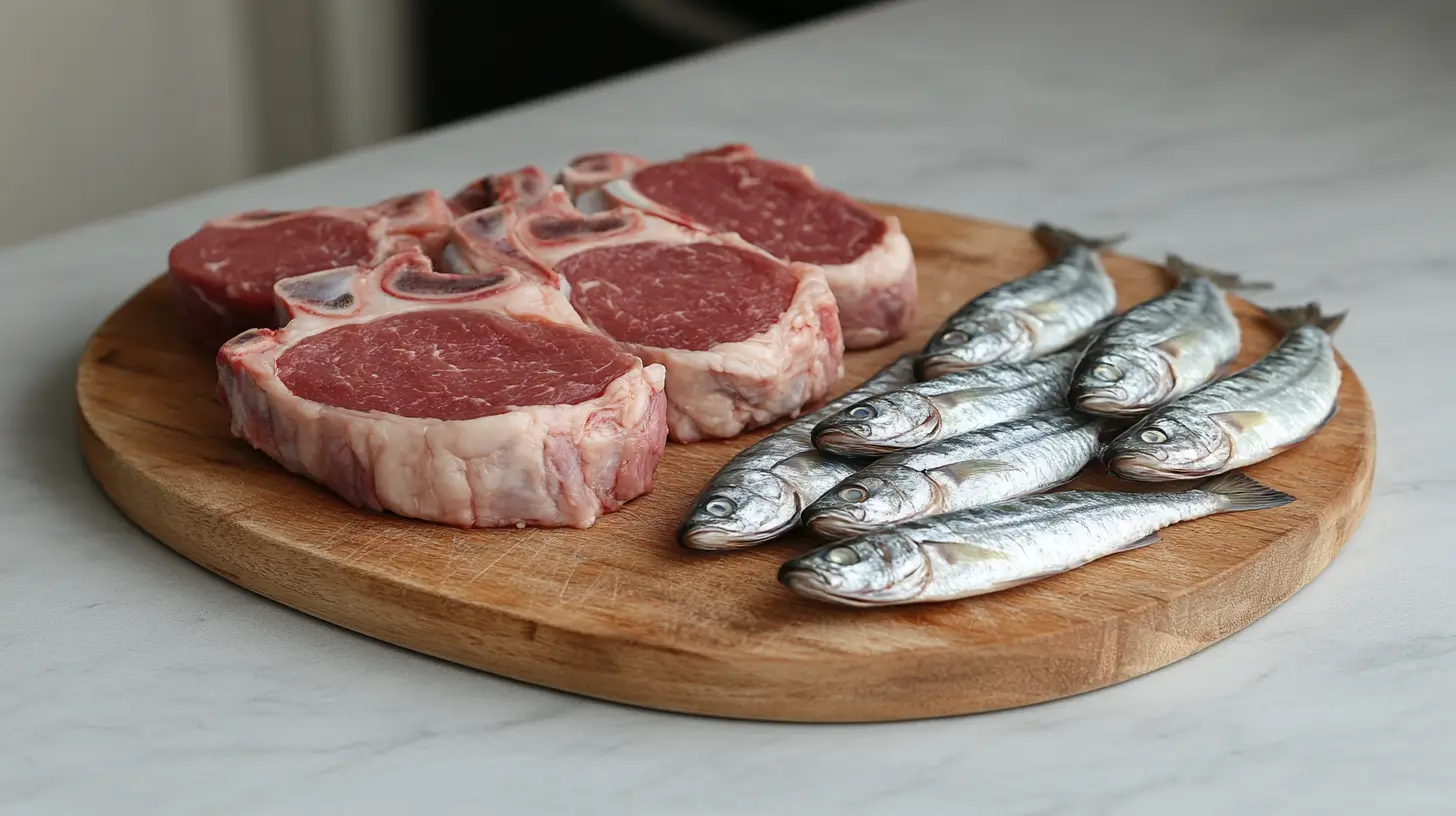Pork Chops vs Sardines Calcium and Omega-3s Compared