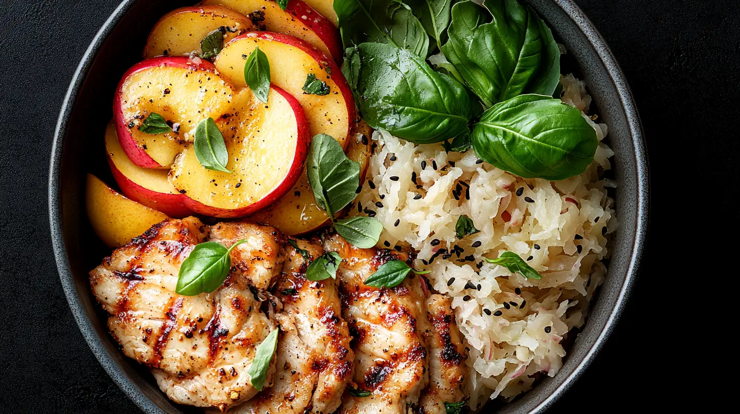 Pork Chops with Sauerkraut and Apples