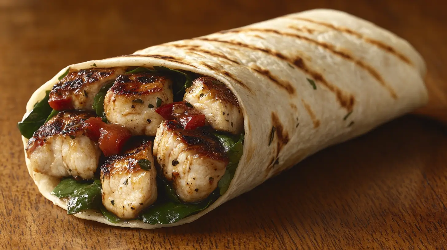 Protein in Pork Chops Used in Wraps and Bowls