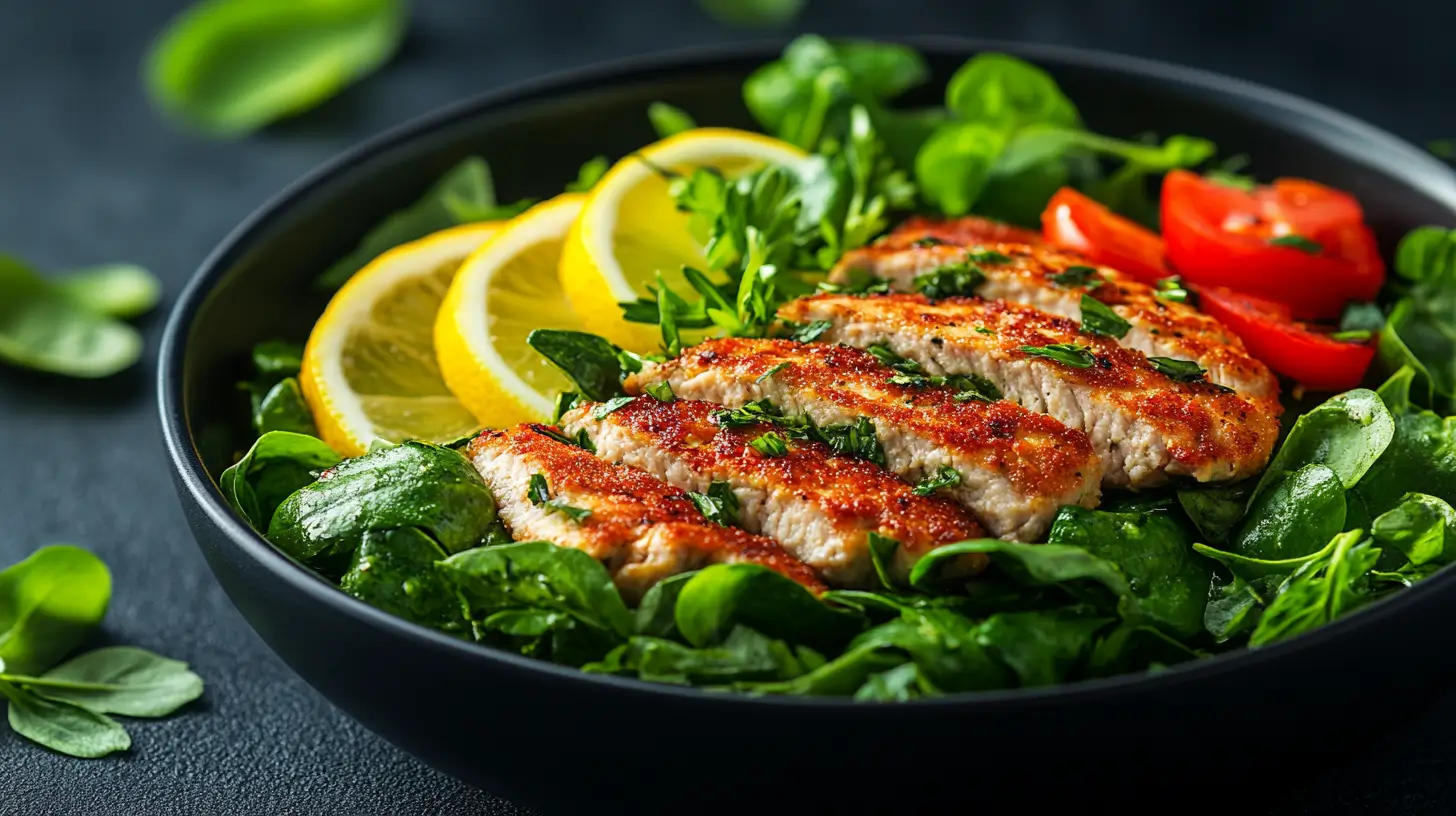 Schnitzel with Lemon Wedges