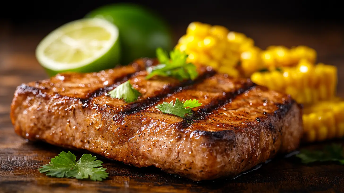 Southern Baked Pork Chops with Cornbread Crust