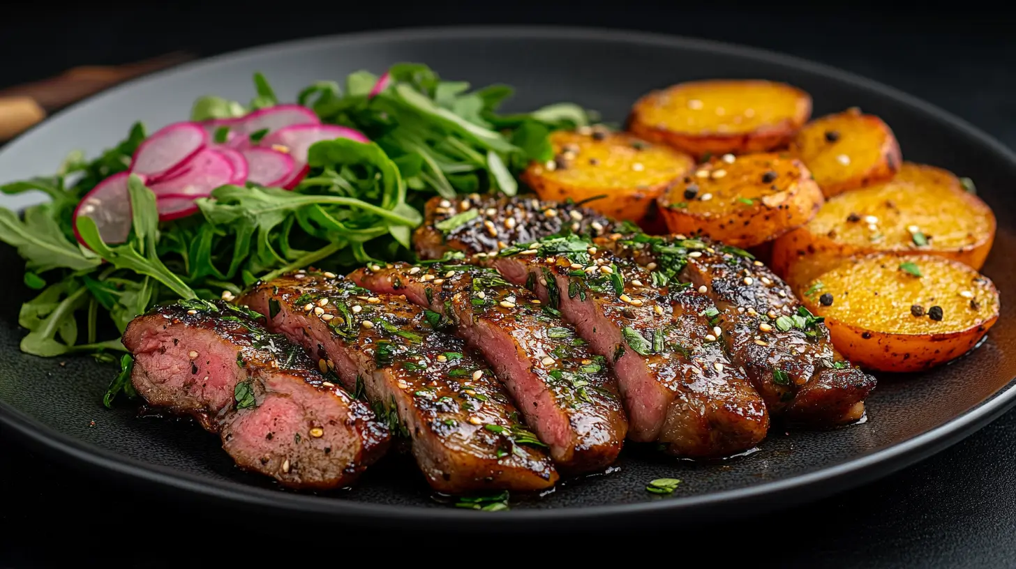 Southern Sunday Pork Chops with Candied Yams