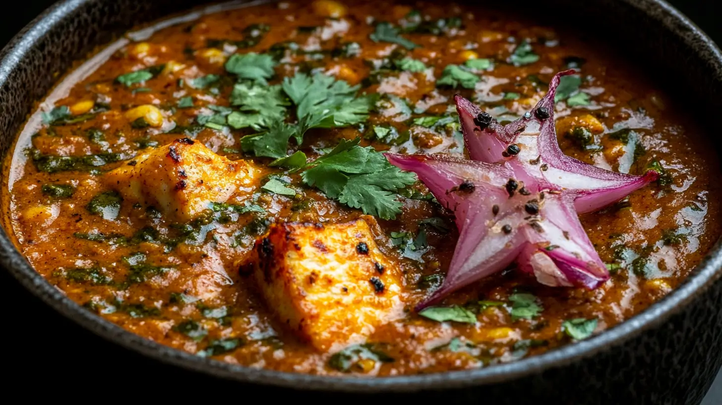 Spicy Indian Pork Chops with Tomato Onion Masala
