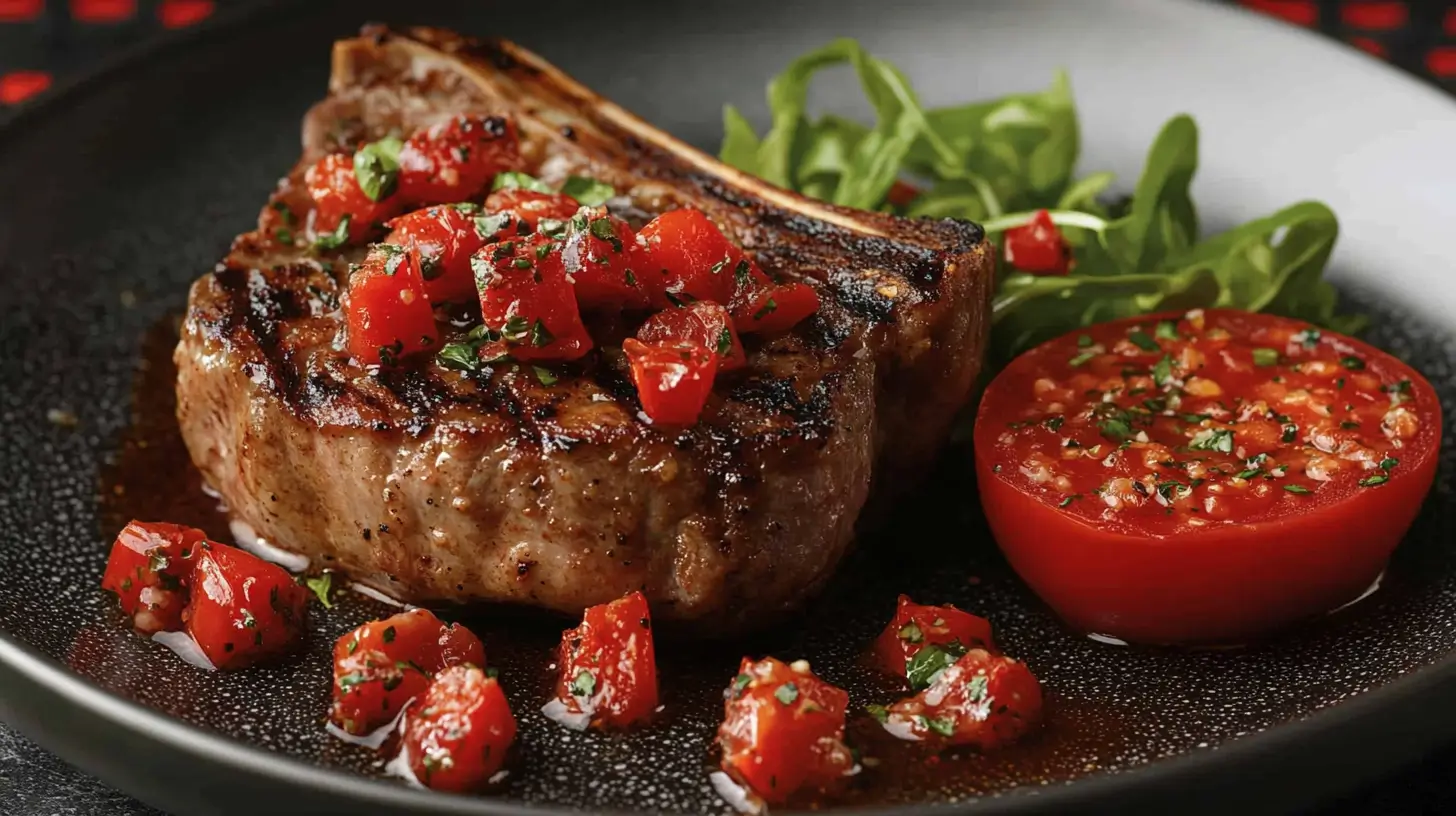 Stuffed Pork Chops with Italian Sausage and Fontina