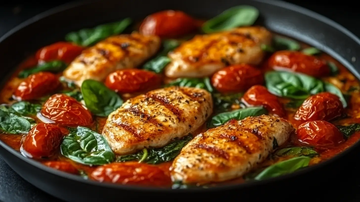Stuffed Pork Chops with Spinach, Ricotta, and Sun-Dried Tomatoes