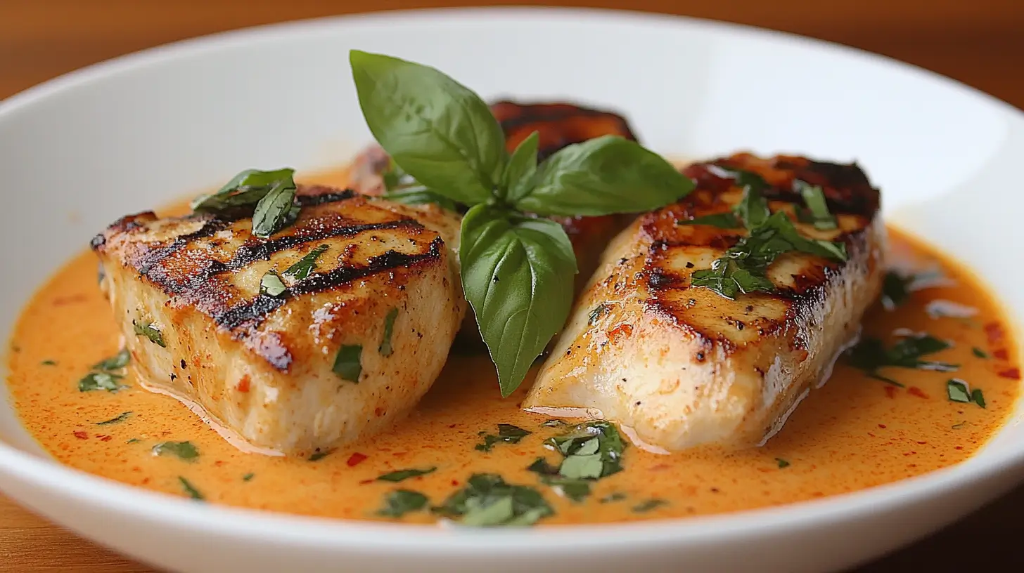 Thai Pork Chops with Coconut Milk and Red Curry