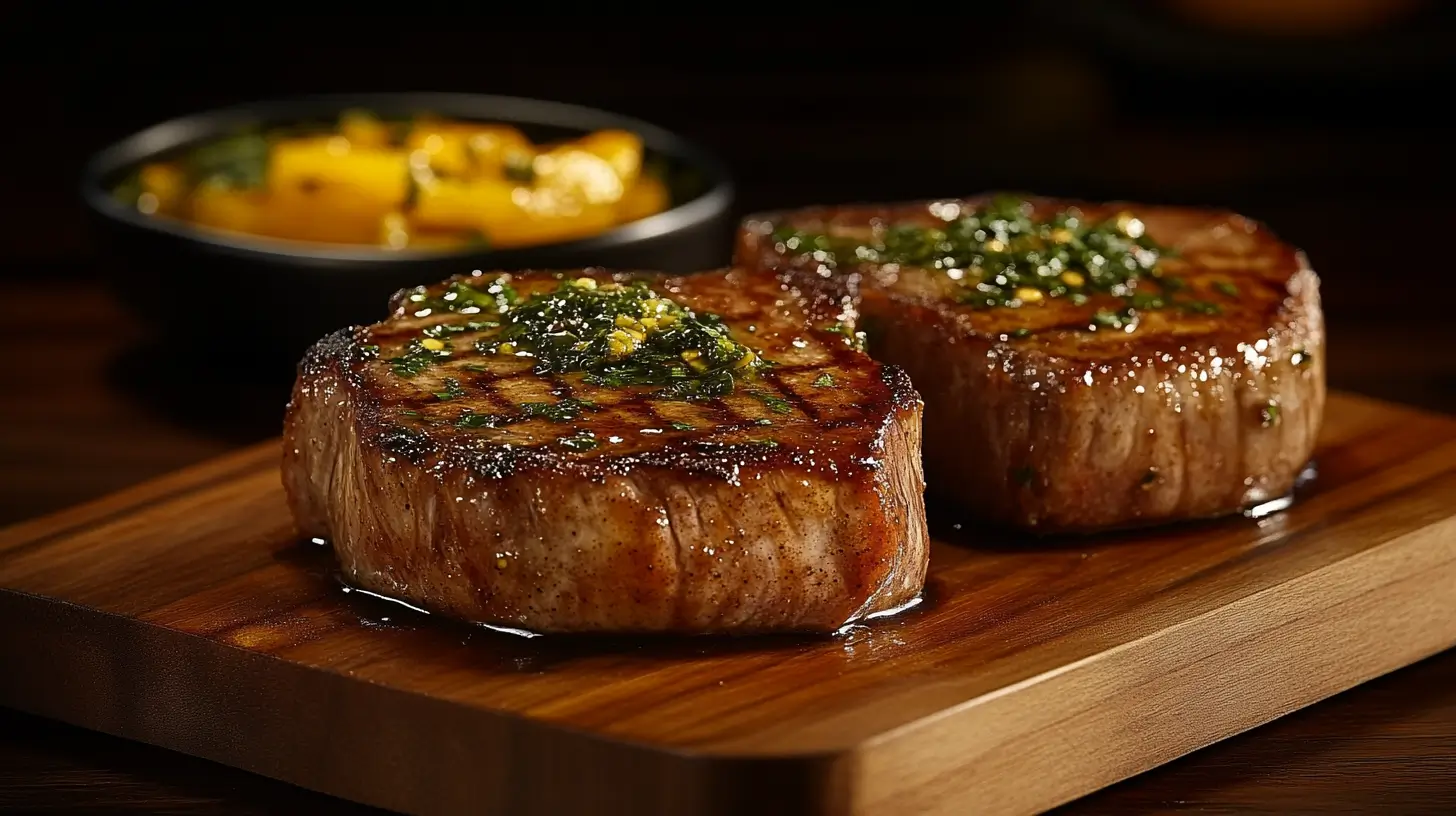 Caribbean Pork Chops with Cinnamon and Orange Marinade Post image