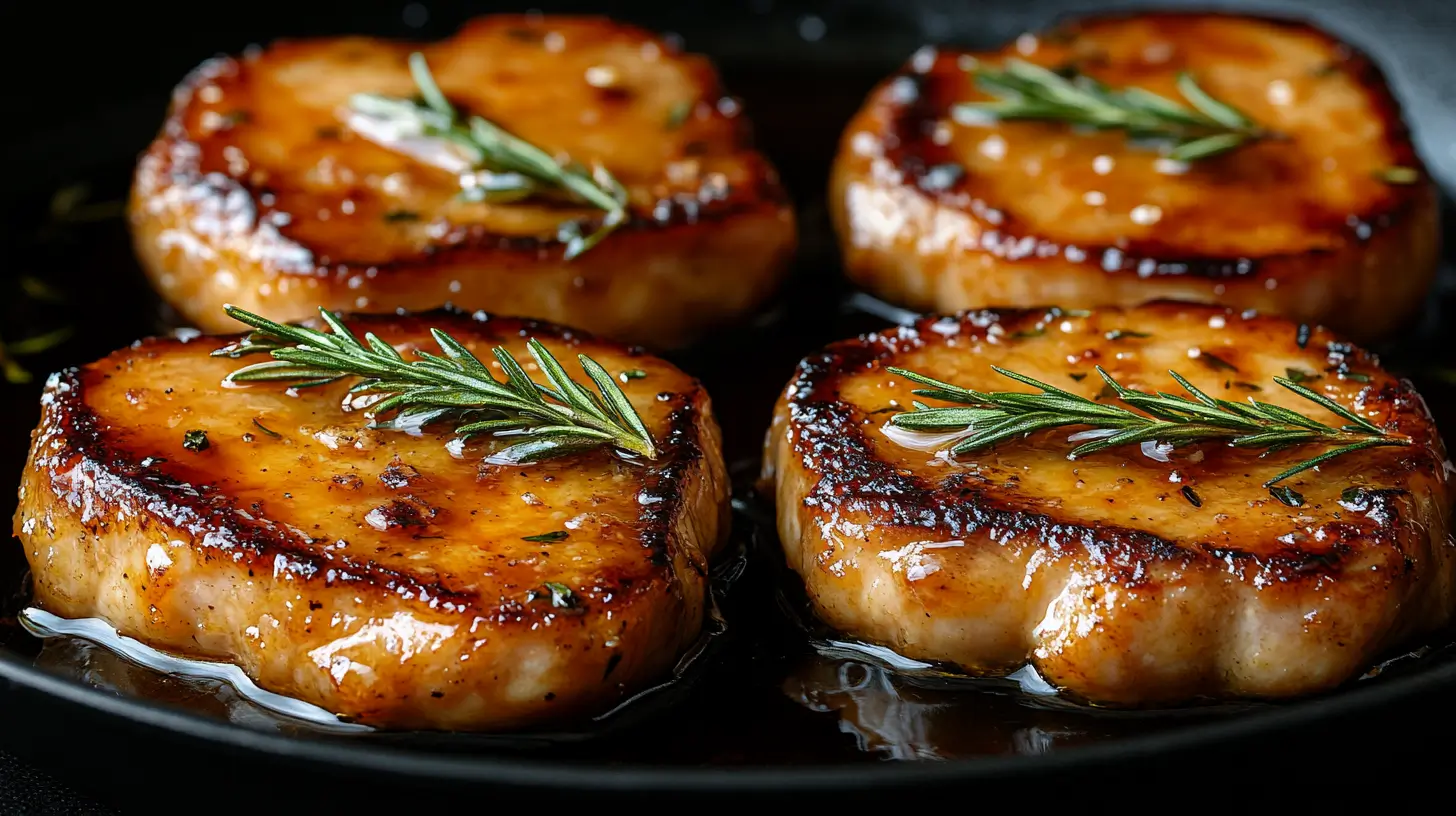 Fat in Pan-Fried Pork Chops with Olive Oil Post image