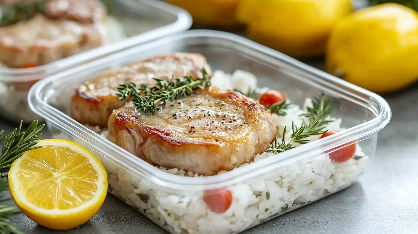 Fat in Pork Chops When Cooked for Meal Prep Post image