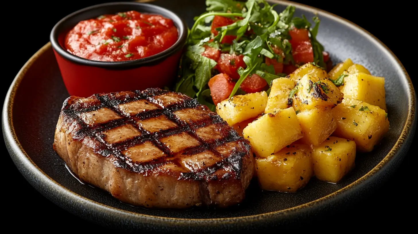 Fat in Pork Chops with High-Fat Side Dishes Post image
