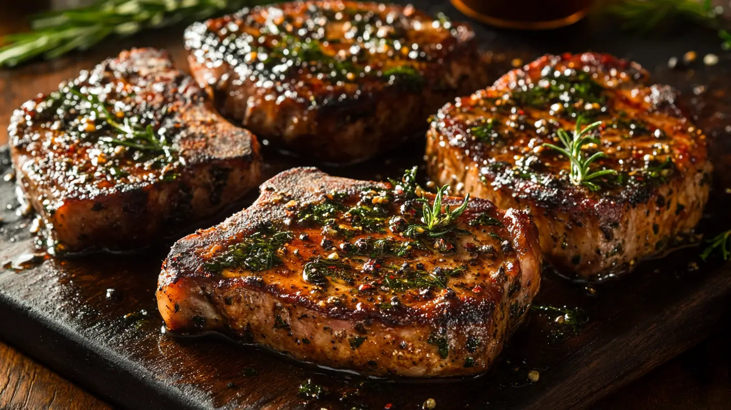 Fat in Pork Chops with Marinades Containing Oil or Cream Post image