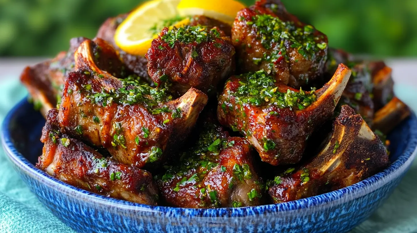 How to Air Fry Pork Chops with Lemon Herb Butter Post image