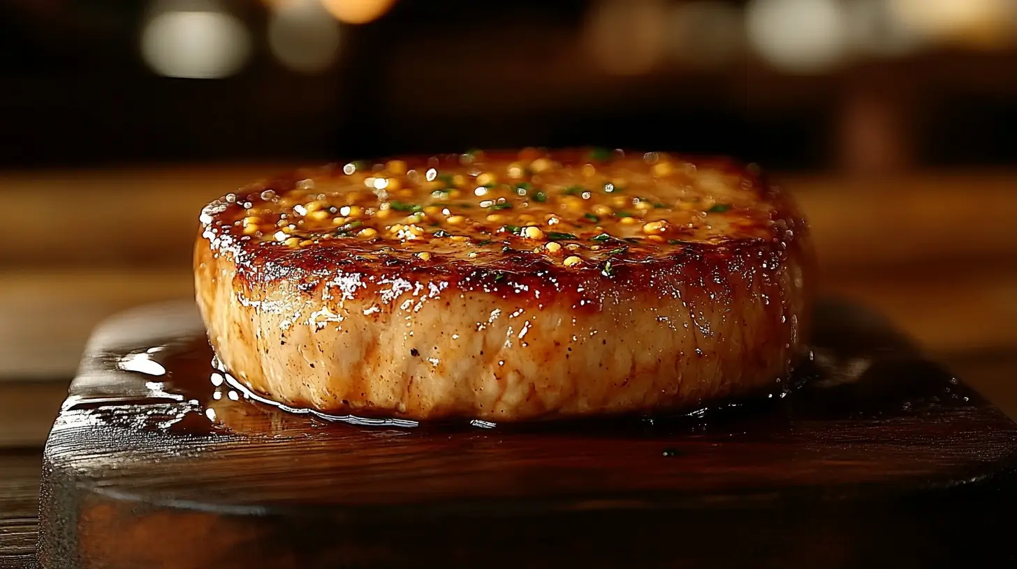 How to Make Air Fryer Pork Chops with Honey Mustard Glaze Post image