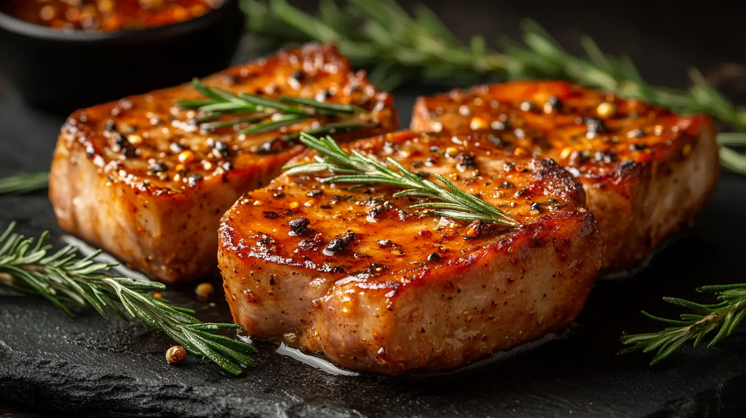 How to Make Spicy Grilled Pork Chops with Hot Sauce Marinade Post image