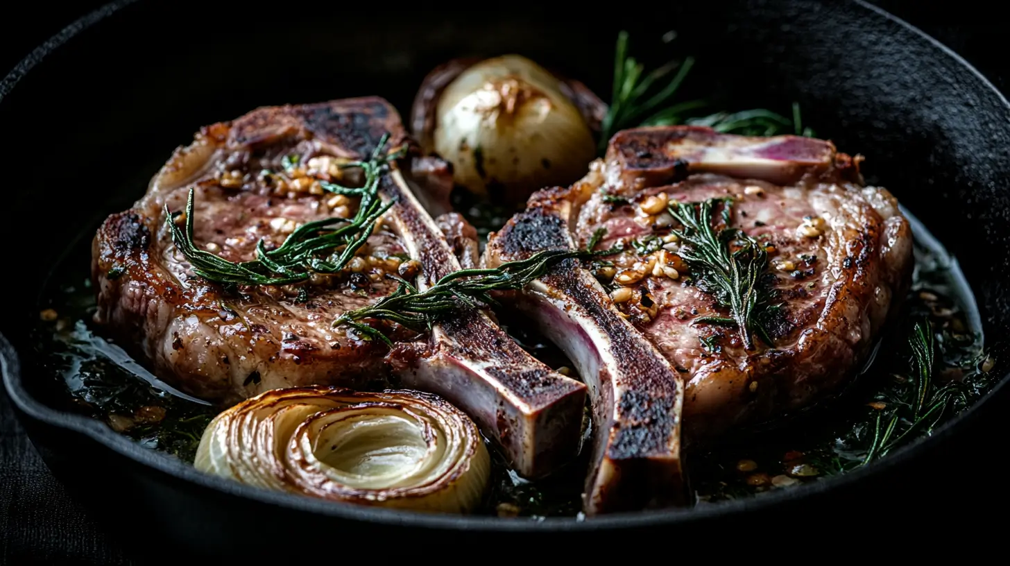 How to Make Thick Pork Chops Tender in a Cast Iron Skillet Post image