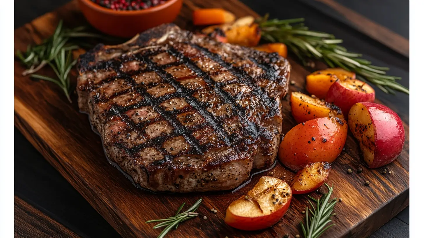 Slow Cooked Pork Chops with Apples and Caraway Post image