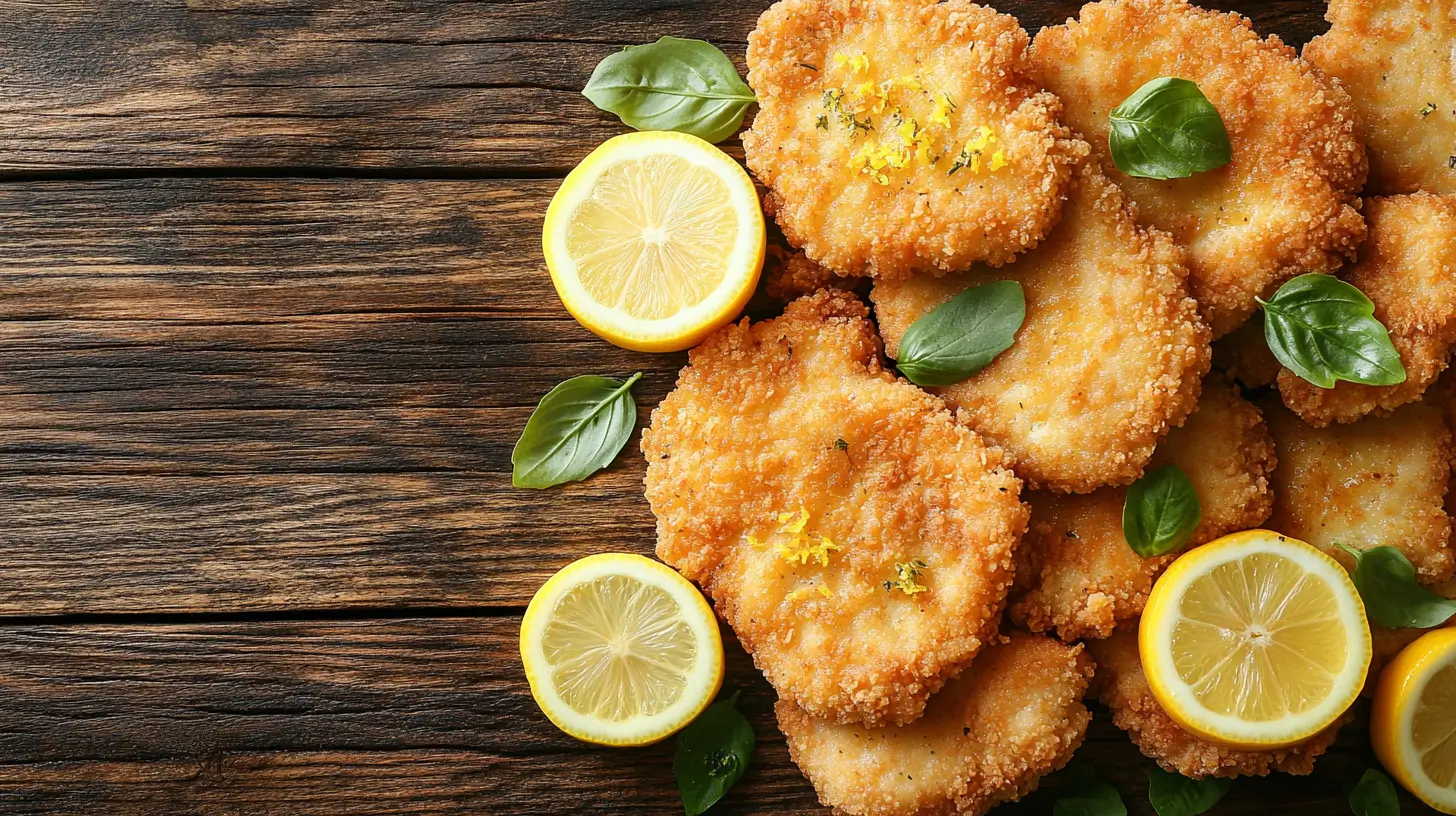 Baked Pork Chops with Italian Breadcrumbs and Lemon Zest Post image