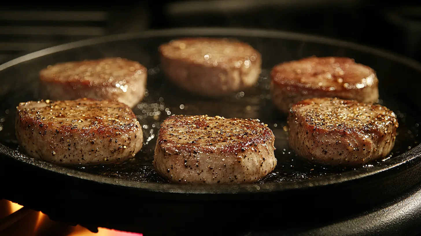 Dry Rub Pork Chops with Balsamic Glaze