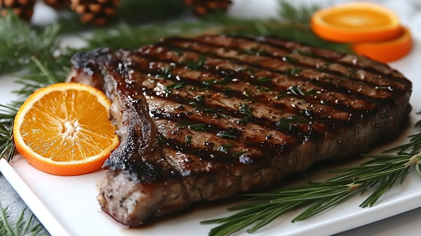 French Pork Chops with Fennel and Orange Zest