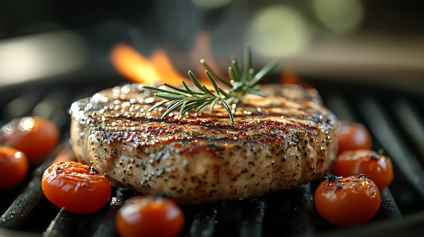 Southern Pork Chops with Pickle Juice Marinade
